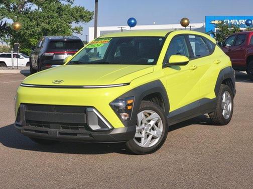 Yellow 2024 Hyundai KONA SE