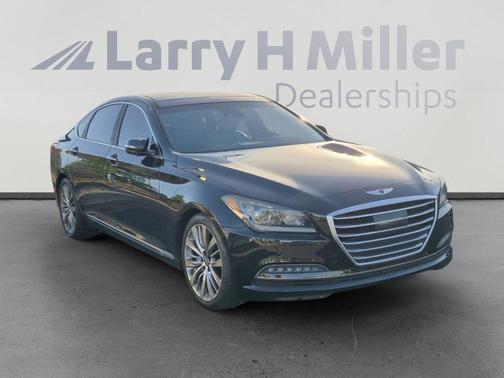 Caspian Black 2015 Hyundai Genesis 5.0