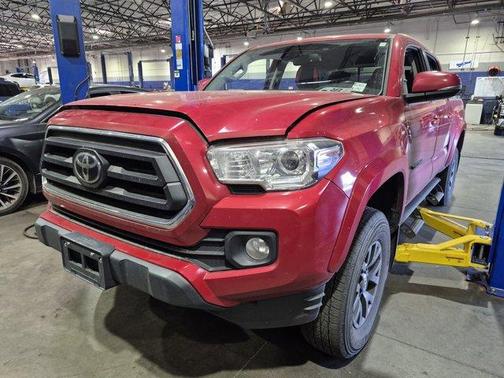 Barcelona Red Metallic 2021 Toyota Tacoma SR5