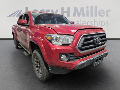 Barcelona Red Metallic 2021 Toyota Tacoma SR5