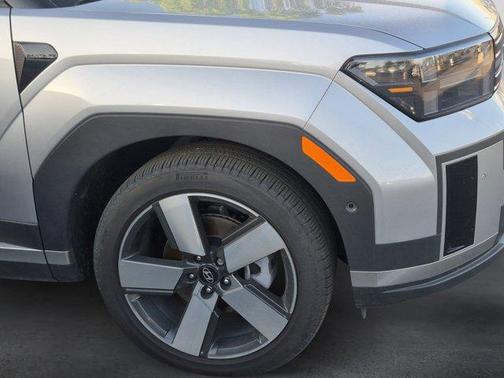 Shimmering Silver 2025 Hyundai SANTA FE HEV Limited