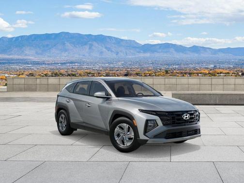Shimmering Silver 2026 Hyundai TUCSON Hybrid Blue SE