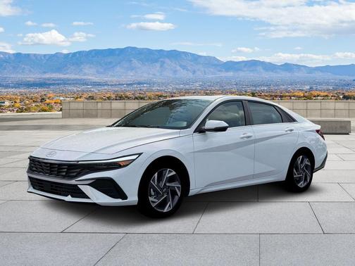 White 2026 Hyundai ELANTRA HEV Limited