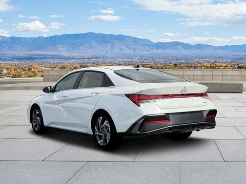 White 2026 Hyundai ELANTRA HEV Limited