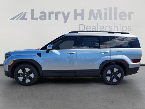 Shimmering Silver 2026 Hyundai SANTA FE HEV SEL