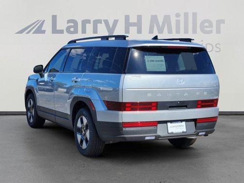 Shimmering Silver 2026 Hyundai SANTA FE HEV SEL