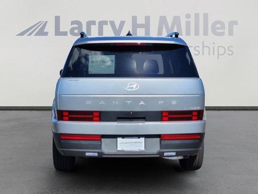 Shimmering Silver 2026 Hyundai SANTA FE HEV SEL