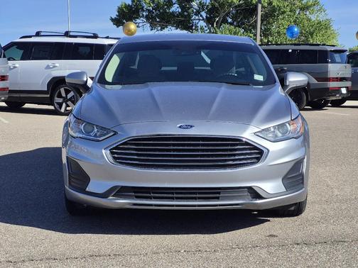 Silver Metallic 2020 Ford Fusion Hybrid SE