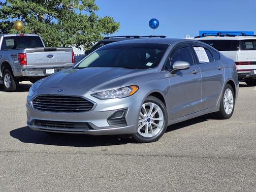 Silver Metallic 2020 Ford Fusion Hybrid SE