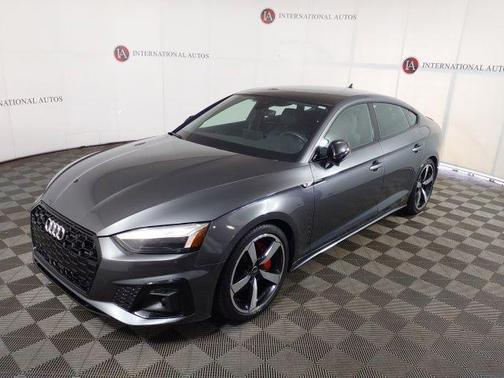 Daytona Gray Pearl Effect 2023 Audi A5 Sportback 45 S Line Premium Plus