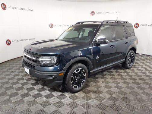 Alto Blue Metallic Tinted Clearcoat 2022 Ford Bronco Sport Outer Banks