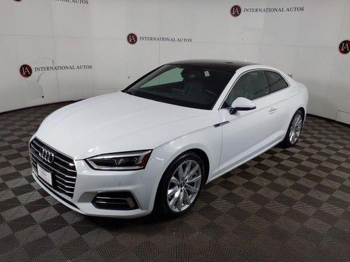 White 2018 Audi A5 2.0T Premium Plus