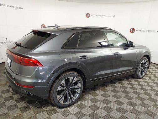 Gray 2026 Audi Q8 55 Prestige