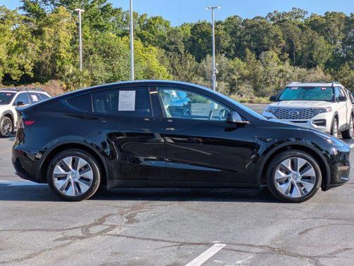 Solid Black 2024 Tesla Model Y Long Range Dual Motor All-Wheel Drive