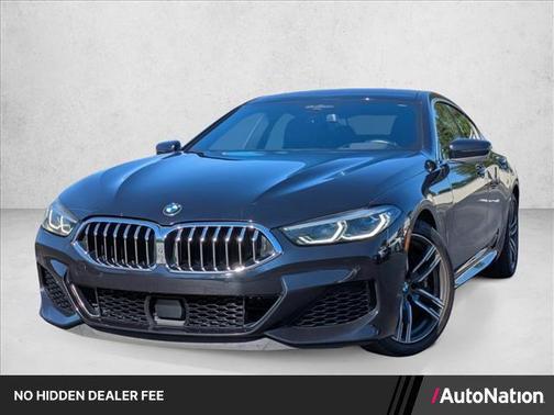 Carbon Black Metallic 2021 BMW M850 Gran Coupe xDrive
