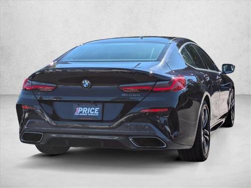Carbon Black Metallic 2021 BMW M850 Gran Coupe xDrive