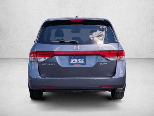 Modern Steel Metallic 2015 Honda Odyssey Touring Elite