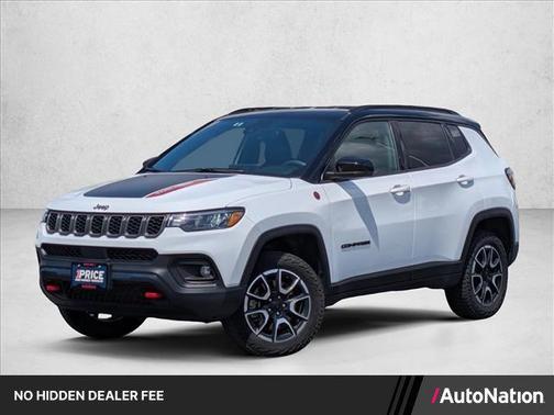 Bright White Clearcoat 2024 Jeep Compass Trailhawk