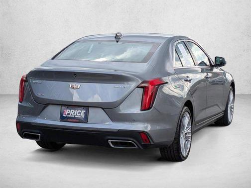 Satin Steel Metallic 2021 Cadillac CT4 Premium Luxury