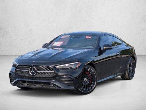 Black 2024 Mercedes-Benz CLE 300 4MATIC Coupe