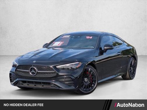 Black 2024 Mercedes-Benz CLE 300 4MATIC Coupe