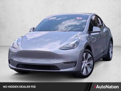 Stealth Grey 2024 Tesla Model Y Long Range Dual Motor All-Wheel Drive