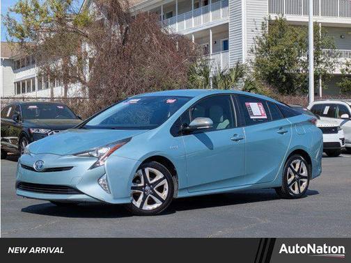 Sea Glass Pearl 2016 Toyota Prius Four Touring