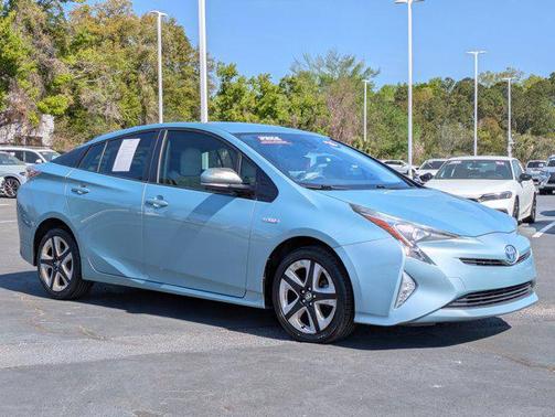 Sea Glass Pearl 2016 Toyota Prius Four Touring