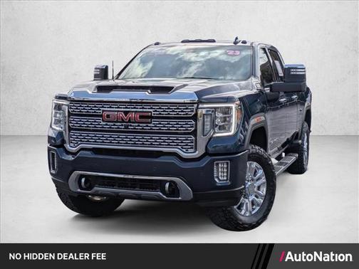 Pacific Blue Metallic 2023 GMC Sierra 2500 Denali