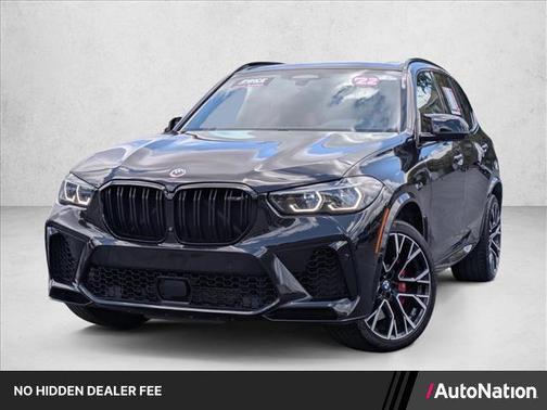 Black Sapphire Metallic 2022 BMW X5 M Base