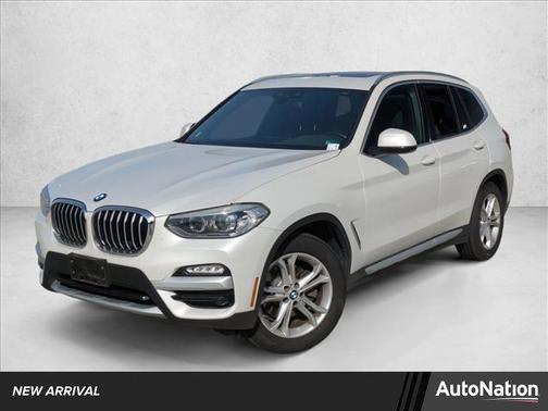 Mineral White Metallic 2019 BMW X3 xDrive30i