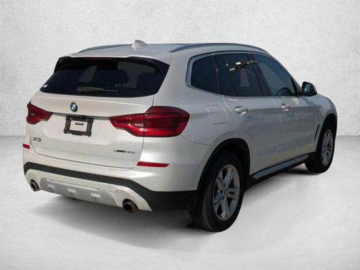 Mineral White Metallic 2019 BMW X3 xDrive30i