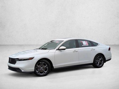 Platinum White Pea 2023 Honda Accord EX