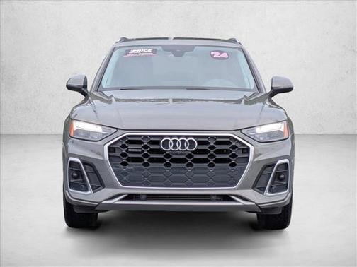 White 2024 Audi Q5 45 S line Premium Plus