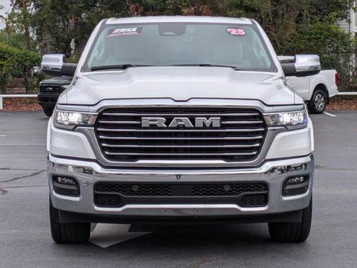 Bright White Clearcoat 2025 RAM 1500 Laramie