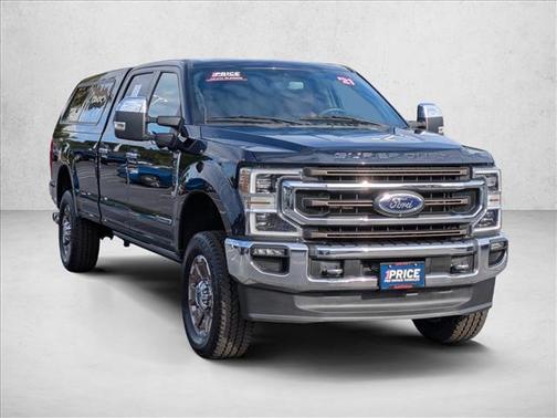 Antimatter Blue Metallic 2021 Ford F-350 King Ranch