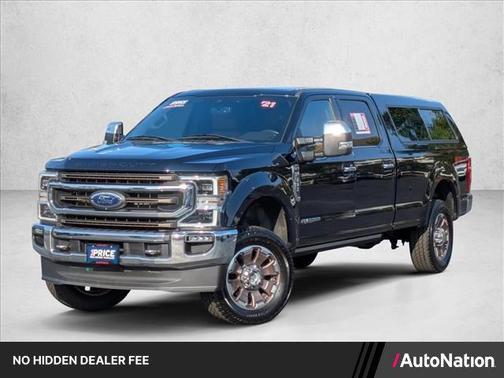 Antimatter Blue Metallic 2021 Ford F-350 King Ranch
