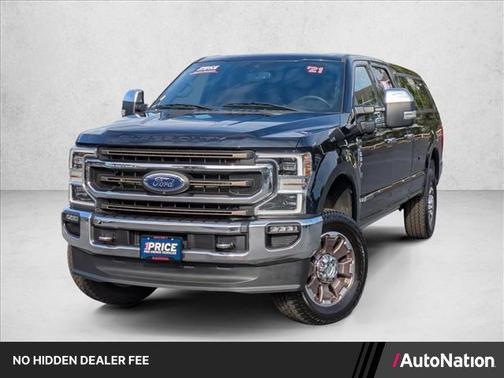 Antimatter Blue Metallic 2021 Ford F-350 King Ranch