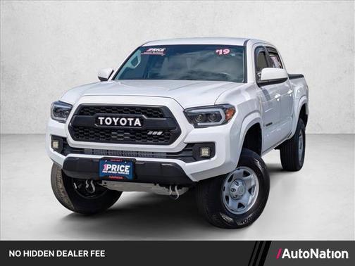 Super White 2019 Toyota Tacoma SR