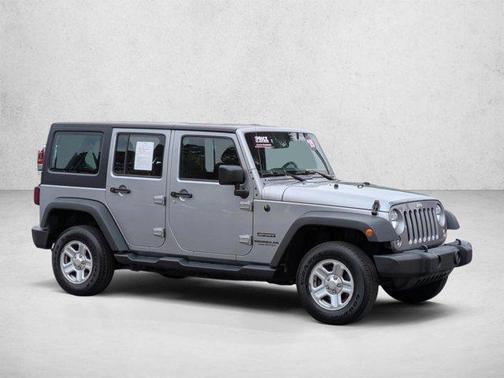Billet Silver Metallic Clearcoat 2015 Jeep Wrangler Unlimited Sport