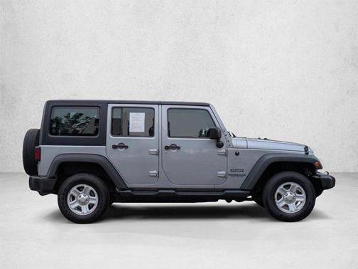 Billet Silver Metallic Clearcoat 2015 Jeep Wrangler Unlimited Sport