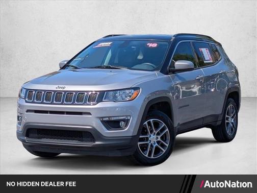 Billet Silver Metallic Clearcoat 2018 Jeep Compass Latitude