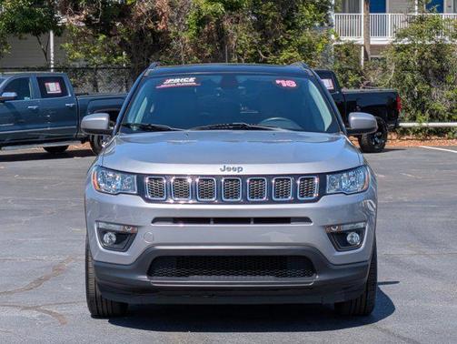Billet Silver Metallic Clearcoat 2018 Jeep Compass Latitude