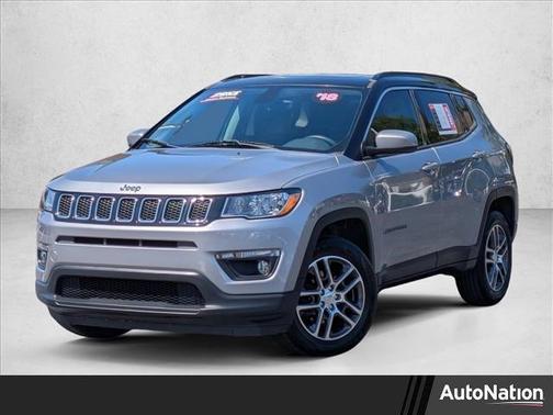 Billet Silver Metallic Clearcoat 2018 Jeep Compass Latitude