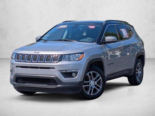 Billet Silver Metallic Clearcoat 2018 Jeep Compass Latitude