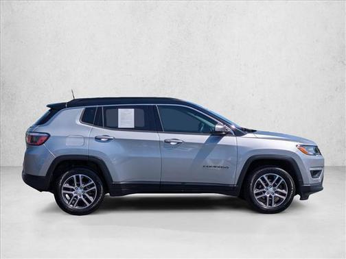 Billet Silver Metallic Clearcoat 2018 Jeep Compass Latitude