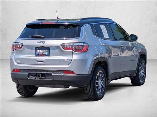 Billet Silver Metallic Clearcoat 2018 Jeep Compass Latitude