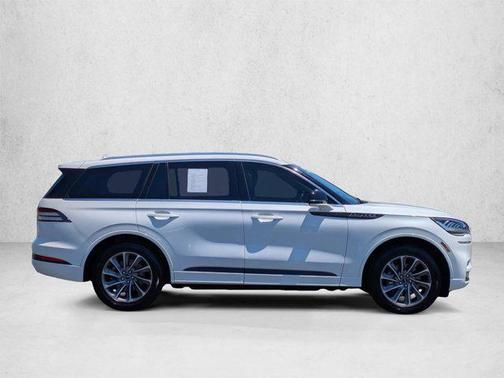 Pristine White Metallic Tri-Coat 2020 Lincoln Aviator Grand Touring AWD