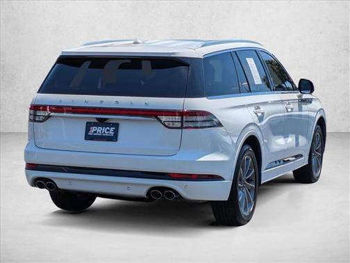 Pristine White Metallic Tri-Coat 2020 Lincoln Aviator Grand Touring AWD