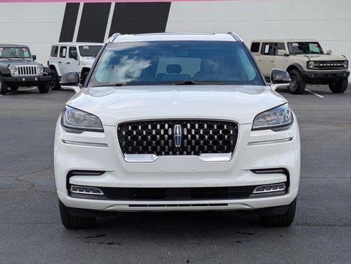 Pristine White Metallic Tri-Coat 2020 Lincoln Aviator Grand Touring AWD